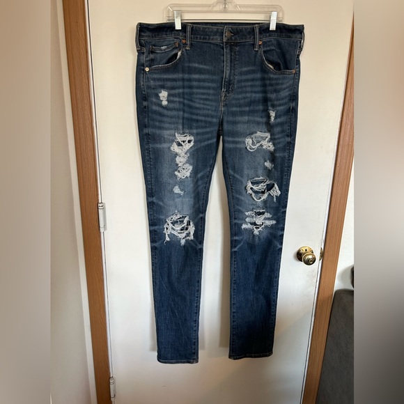American Eagle Outfitters Other - American eagle AirFlex/temp tech 38x36 men’s distress jeans